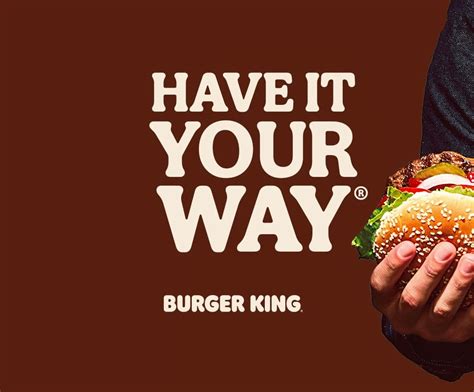 At bk have it your way - Burger King unveils its new brand positioning and campaign, kicking off with its modernized tagline, “You Rule.”. This work is part of the change Guests nationwide will experience as the brand implements its “Reclaim the Flame” plan. As part of this plan, a historic “Fuel the Flame” advertising co-investment agreement between BK and ...